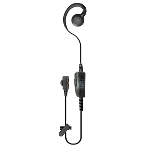 CURL 1-Wire PTT Waterproof Earpiece For Sonim XP5s, XP8, XP5plus, XP10