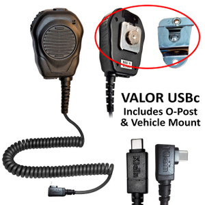 VALOR RSM - USBc Connector & O-Post for Vehicle Mount