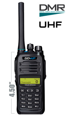 Blackbox GO!  Keypad, LCD, Bluetooth -DMR 2-Way Radio
