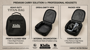 High-Noise Headset Carry Bag