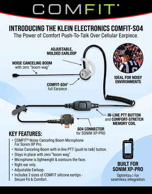 COMFIT® Noise Canceling Boom Mic For Sonim XP-Pro