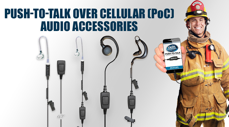 Klein Electronics Push-to-talk over Cellular (PoC) Audio Accessories 