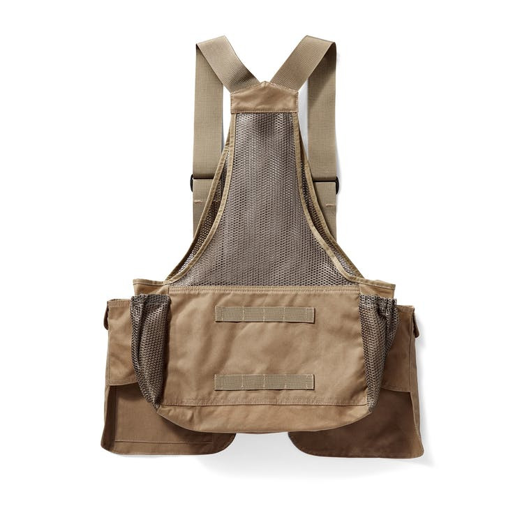 ウェア Filson Mesh Fishing Strap Vest Tan Reg Fly Fishing Vest | Filson