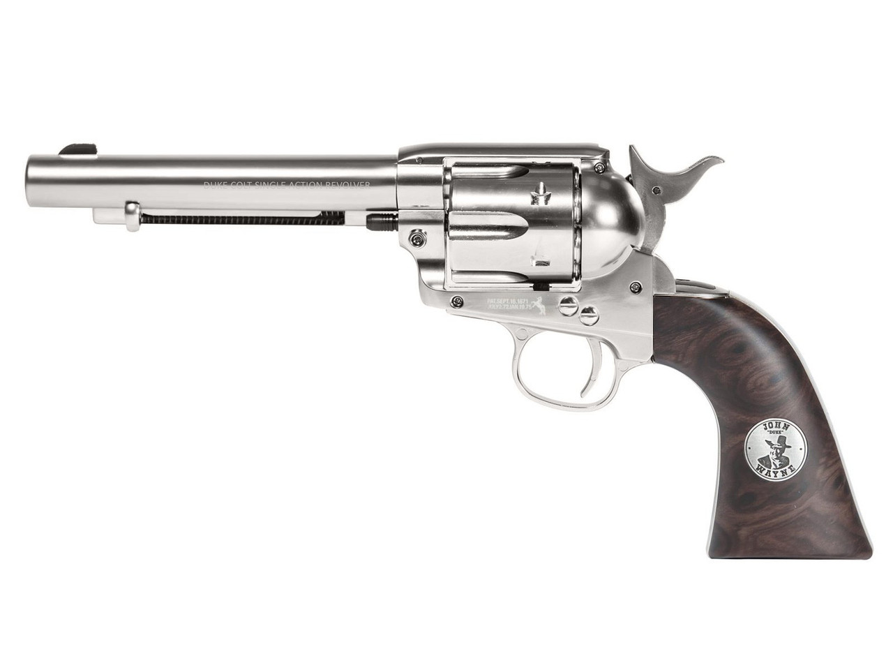 Colt Peacemaker CO2 Pellet Revolver Nickel