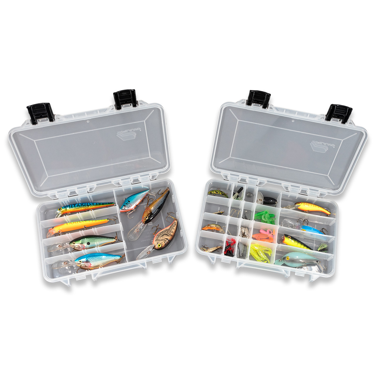 3650 Vs Plano 3600 Tackle Boxes 4-Pack With Adjustable Dividers