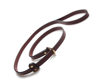 Mendota Leather Flat Slip Lead - Chestnut Mendota Leather Flat Slip Lead - Chestnut