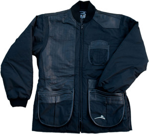 Wild Hare Cold Weather Coat -- Black Leather Wild Hare Cold Weather Coat -- Black Leather