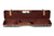 Negrini OU/SxS Hunting Shotgun Compact Hard Case with Deluxe Leather Trim for 1 Shotgun
