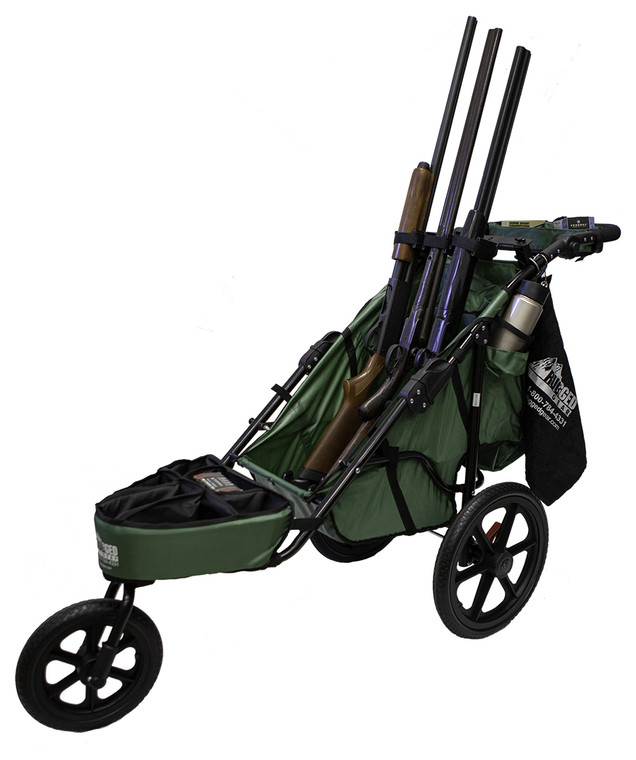 Rugged Gear 3-Gun Muzzles Up Shooting Cart Combo Package