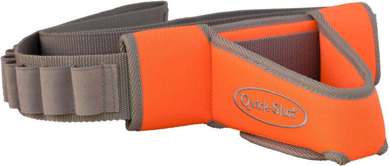 Quick-Shot Synthetic Shotgun Holster -- Blaze Orange