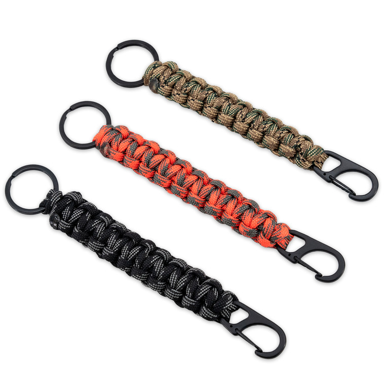Paracord Key Fobs with Clip