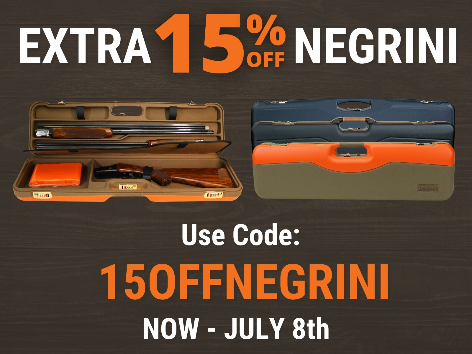 Negrini Gun cases on sale now!