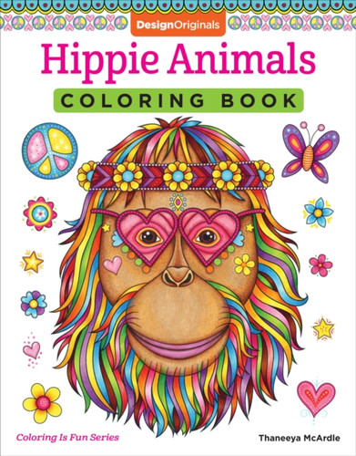 Hippie Animals Coloring Book 9781497202085 Paperback Hippie Animals Coloring Book 9781497202085 Paperback