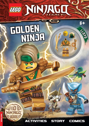 LEGO® NINJAGO®: Golden Ninja Activity Book (with Lloyd minifigure) 9781780557809 Paperback LEGO® NINJAGO®: Golden Ninja Activity Book (with Lloyd minifigure) 9781780557809 Paperback