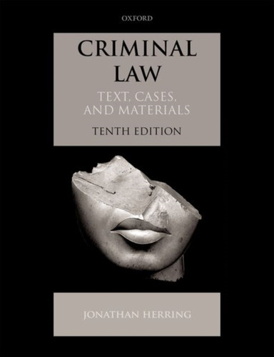 Criminal Law 9780192855923 Paperback Criminal Law 9780192855923 Paperback