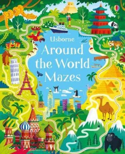 Around the World Mazes 9781474937511 Paperback