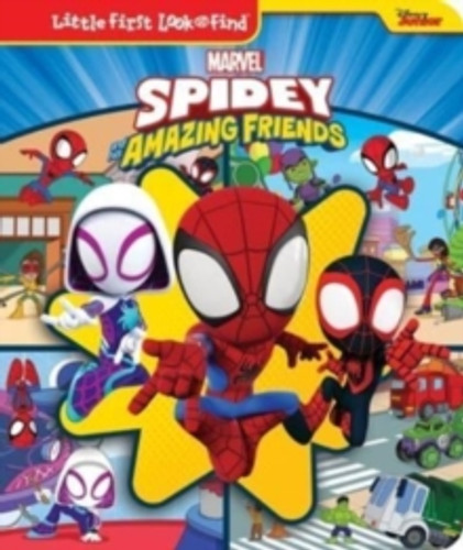 Disney Junior Marvel Spidey Little First Look And Find 9781503771758 Hardback