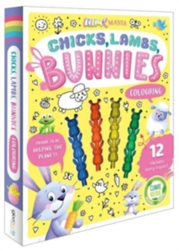 Chicks, Lambs, Bunnies Colouring 9781837956685 Paperback