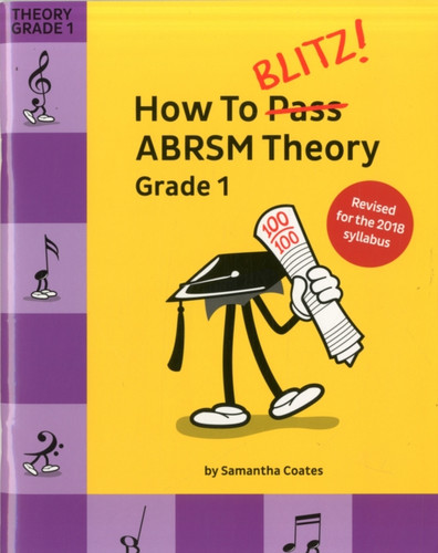 How To Blitz! ABRSM Theory Grade 1 (2018 Revised) 9781785589355 Book