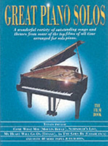 Great Piano Solos - Film Book 9781846090455 Book Great Piano Solos - Film Book 9781846090455 Book