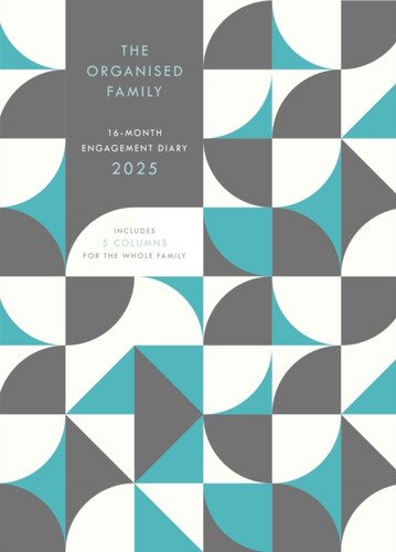 Organised Family (Geometric) Planner A5 Diary 2025 9781529845570 Paperback