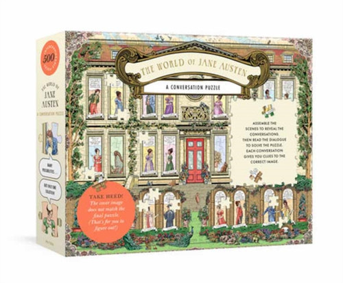 The World of Jane Austen: A Conversation Puzzle 9780593580806 Jigsaw
