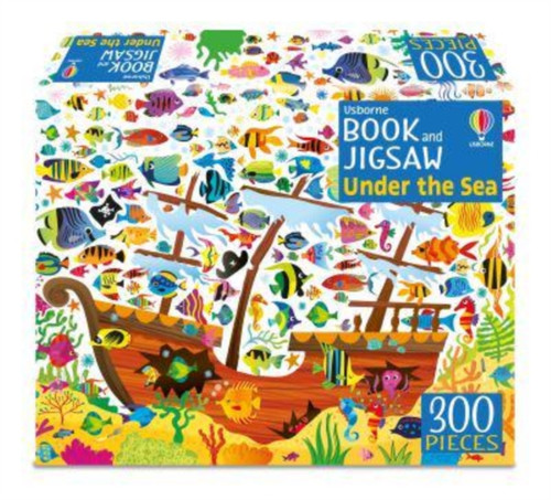 Book and Jigsaw Under the Sea 9781805071211 Paperback Book and Jigsaw Under the Sea 9781805071211 Paperback