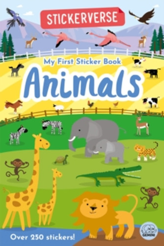 Stickerverse: My First Sticker Book Animals 9781917082624 Paperback Stickerverse: My First Sticker Book Animals 9781917082624 Paperback