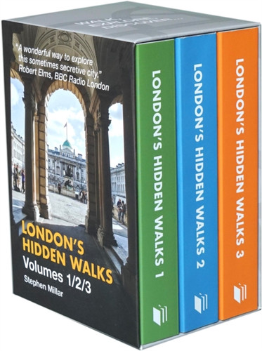 London's Hidden Walks: Volumes 1-3 9781902910796 Multiple-component retail product
