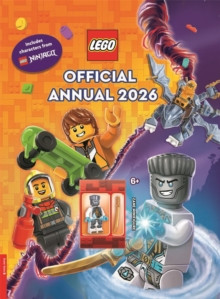LEGO® Books. Official Annual 2026 (with Zane LEGO NINJAGO® minifigure) 9781837251100 Hardback