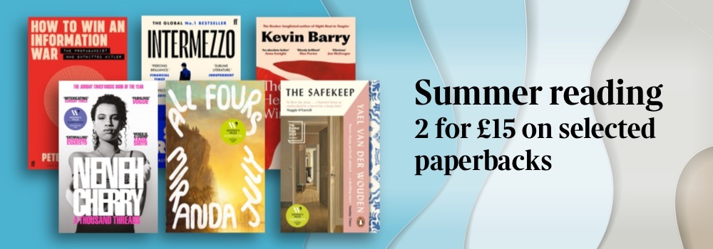 2 for £15 on selected paperbacks