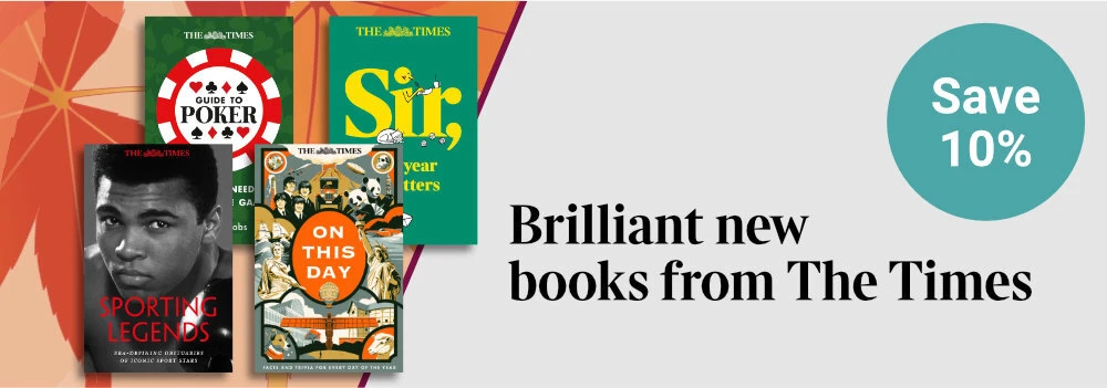New books from the Times this autumn, save 10% on RRP
