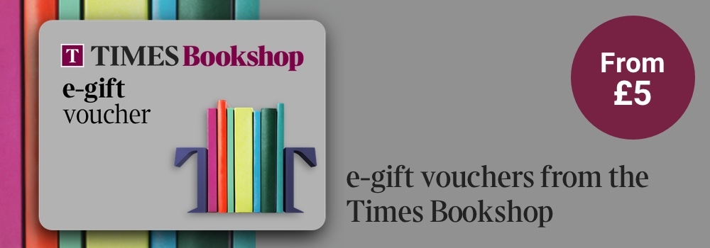 Times bookshop e-gift voucher