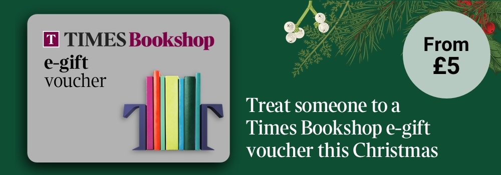 The Times Bookshop e-gift voucher banner - From £5