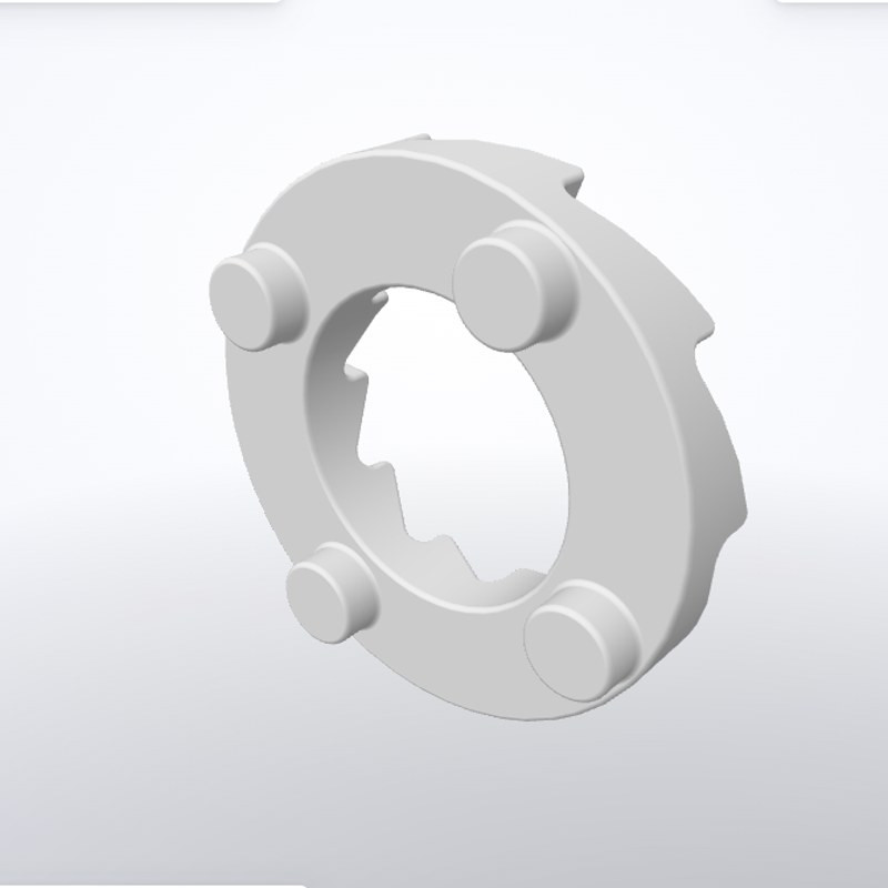 Gearbox Dog clutch ring, light