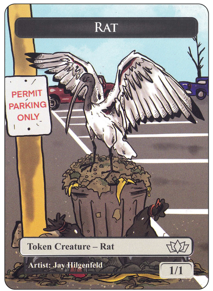Custom Aussie token - Rat