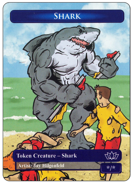 Custom Aussie token - Shark