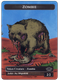 Custom Aussie token - Zombie