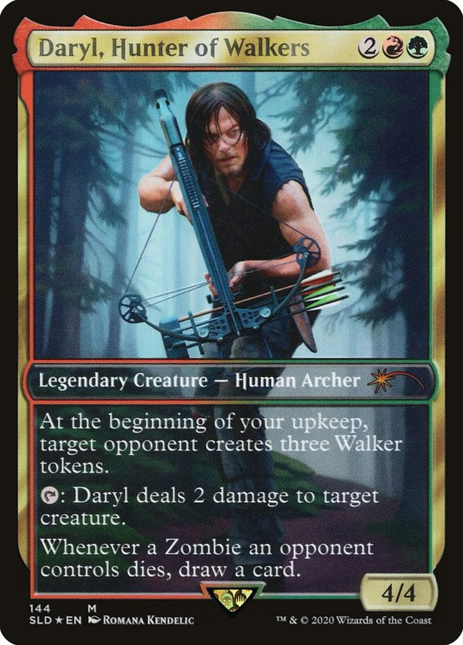 MTG - Daryl, Hunter of Walkers (144) (SLD) FOIL | eBay Australia