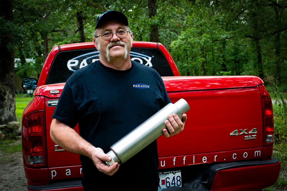 Dodge Ram with Paradox Performance Mufflers