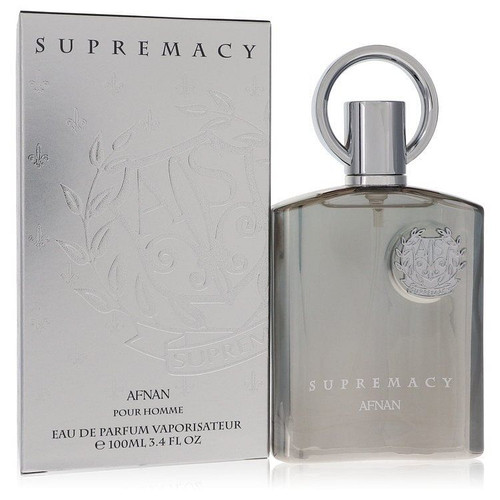 Supremacy Silver by Afnan Eau De Parfum Spray 3.4 oz (Men)