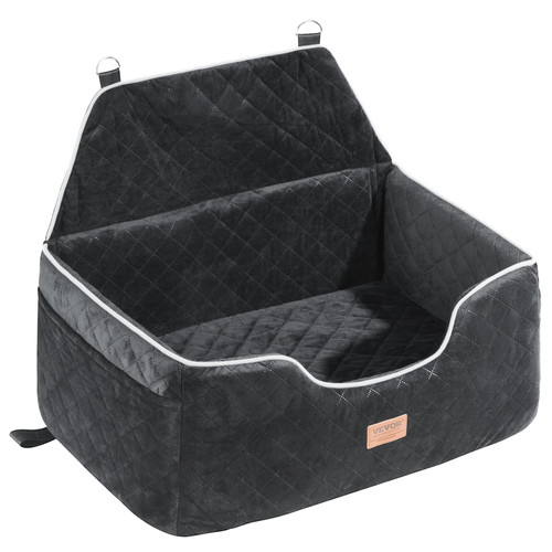 Dog Car Seat, Dog Booster Seat for Car with A Storage Pocket, Pet Car Seat with Clip-On Safety Leas E415-CWZGQCZYSFSC6Z483V0