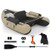 Inflatable Fishing Float with Adjustable Straps & Storage Pockets-Camouflage