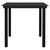 5 Piece Patio Dining Set Brown