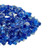 Fire Glass, 35LBS / 15.88KG High-Temperature Resistant Fireplace Rocks, 1/2-Inch / 12.7mm Reflectiv