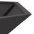 Fire Bowl Black 39.37 x 39.37 x 11.02 in Weathering Steel