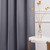 52 x 96 inch Solid Grey Thermal Blackout Curtain Panels - Set of 2 Q280-GRYRPC295375296