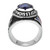 TK30320 - Trucker Ring in Montana Blue A874-tk30320