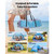Beach Tent Sun Shelter for 4 Person, UPF 50+ Protection, Portable Sun Shade Canopy with Carrying Ba E415-BXSHTZPDBJC4MORNX001V0