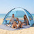 Beach Tent Sun Shelter for 4 Person, UPF 50+ Protection, Portable Sun Shade Canopy with Carrying Ba E415-BXSHTZPDBJC4MORNX001V0